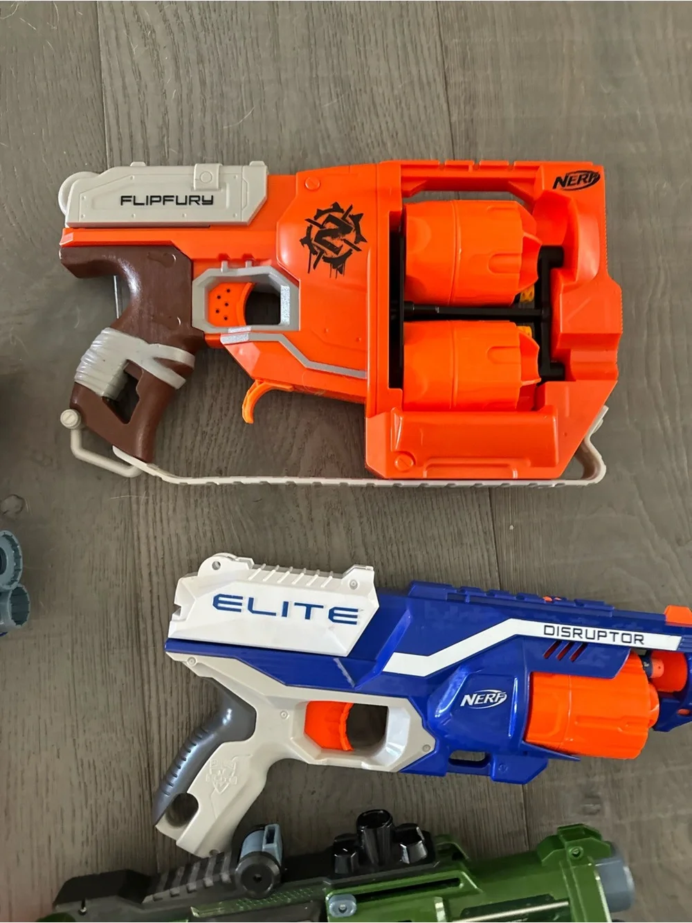 7 Nerf Foam Toy Guns: Flip Flury, X Shot, Fortnite